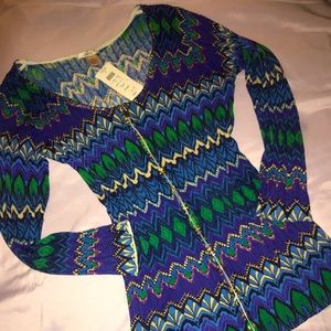 Cache Top/Cardigan, Size M